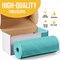 Exquisite Party Solids 54" x 100' Plastic Table Cover Roll with Slide Cutter – Cut-to-Size Dispenser Box – Makes Up to 12 Disposable 8' Rectangle Tablecloths